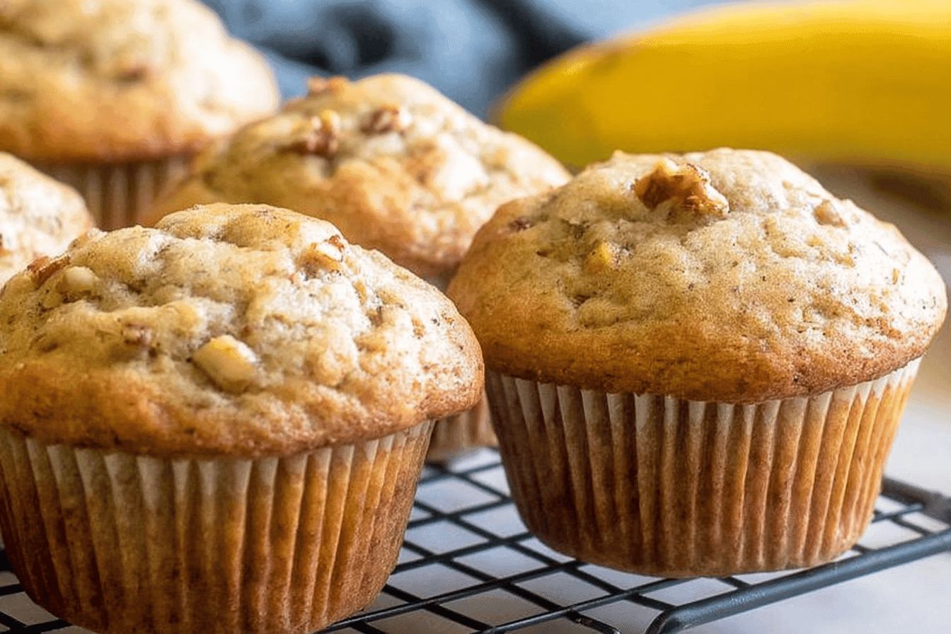 Delicious Banana Bread Muffins Recipe