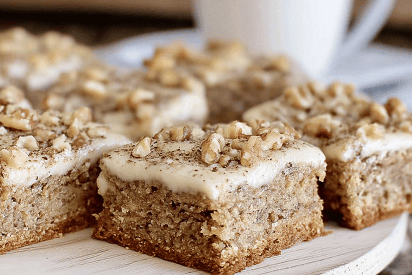 Delicious Banana Nut Bars Recipe