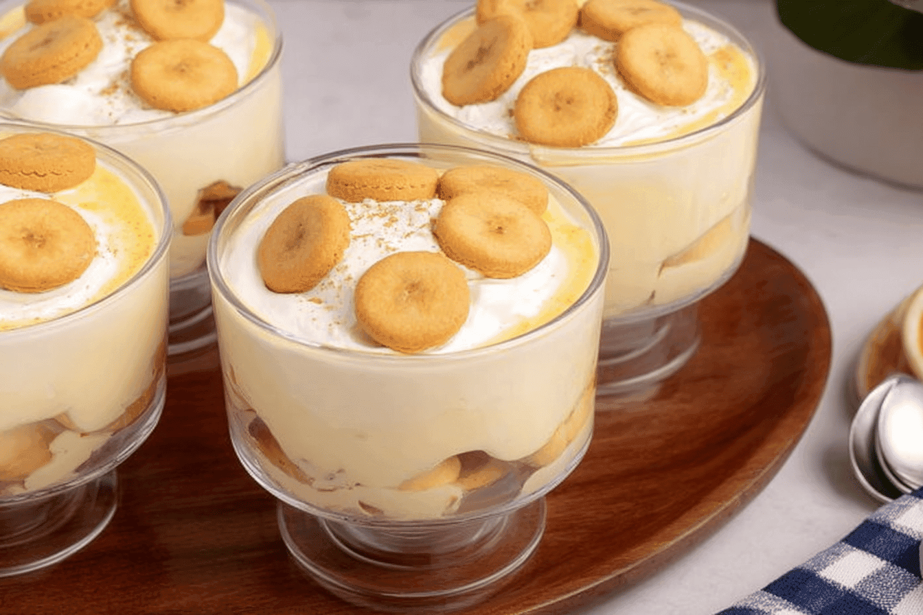 Delicious Banana Pudding Cups Recipe
