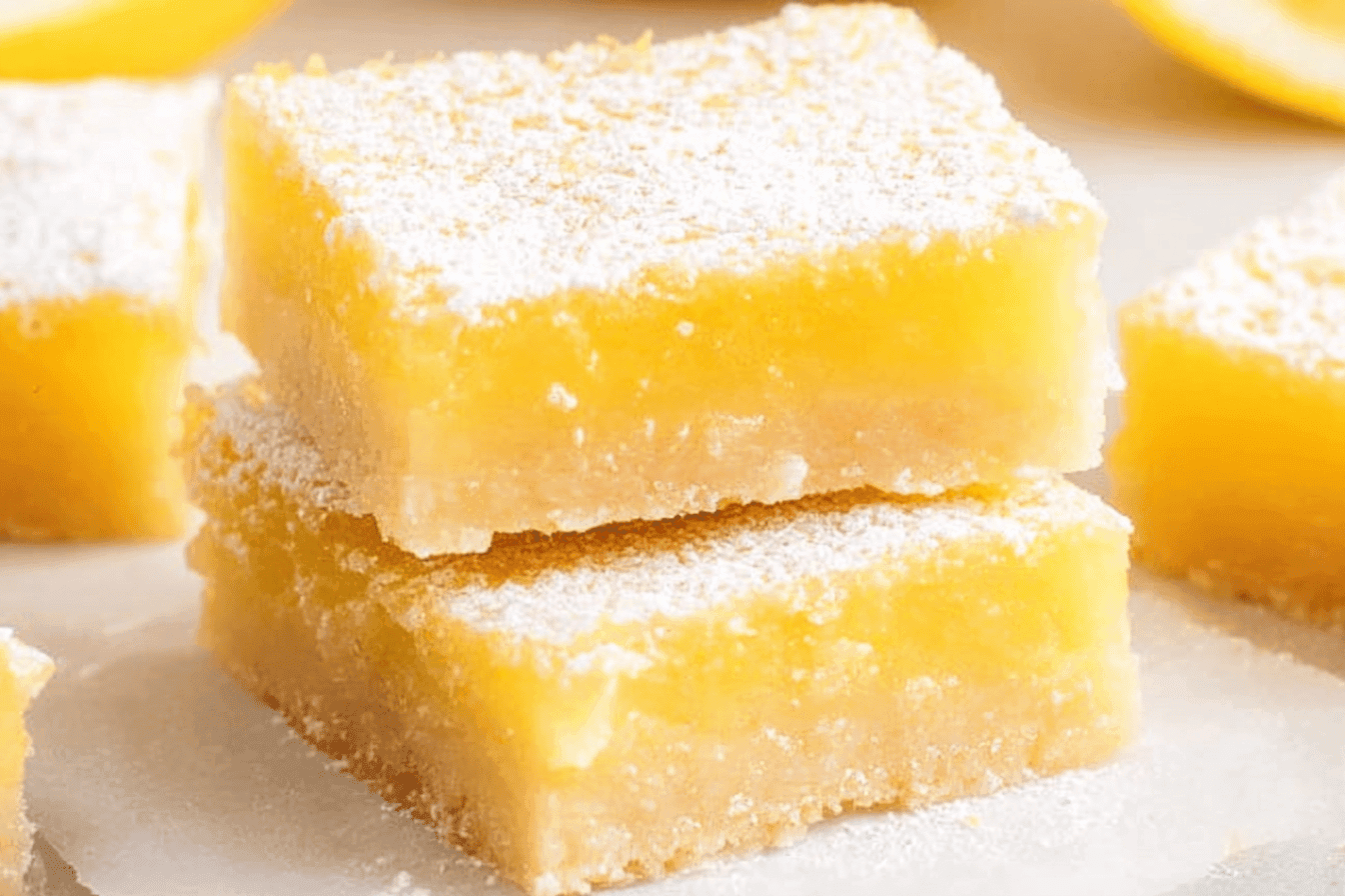 Delicious Homemade Lemon Bars Recipe