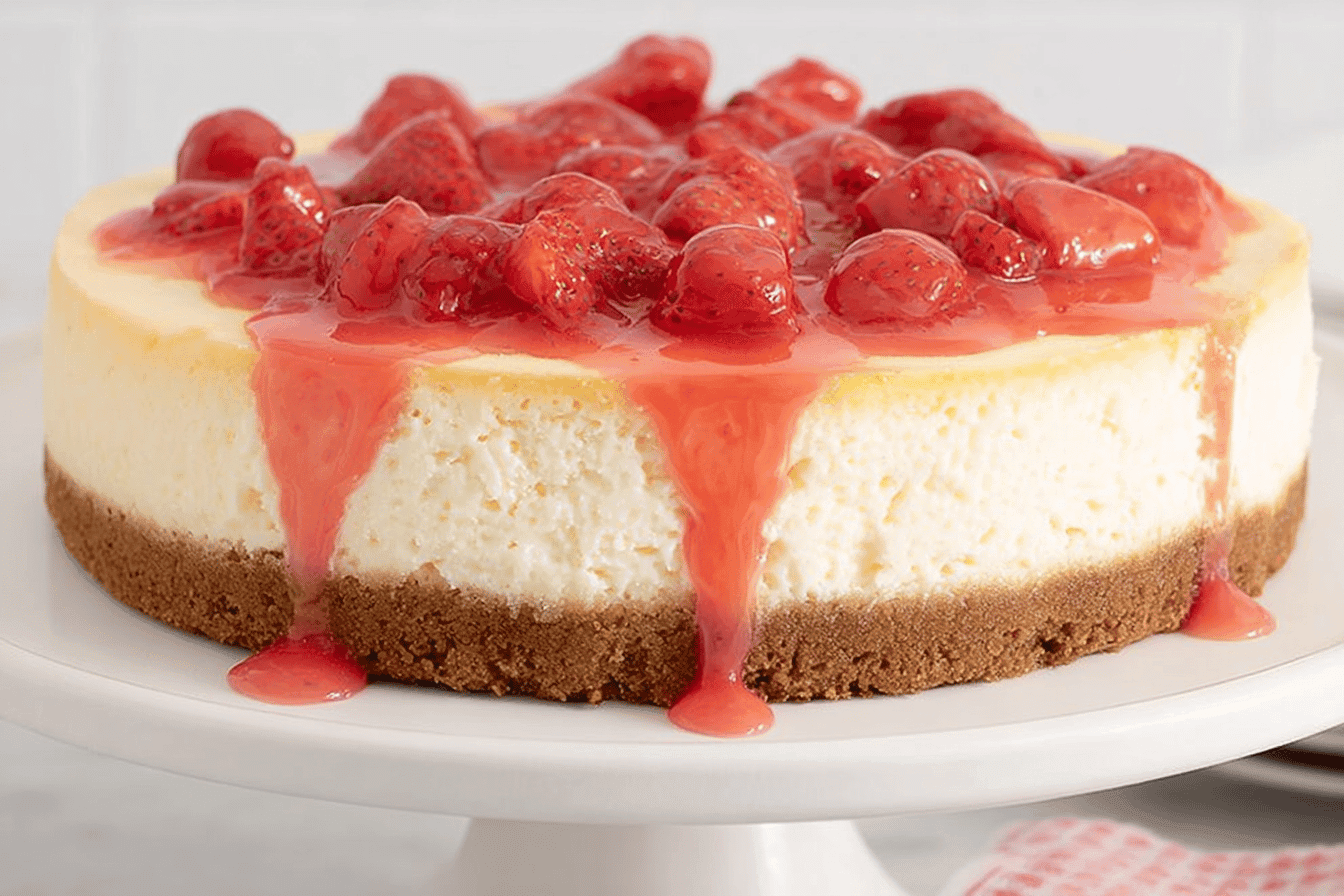 Delicious Strawberry Cheesecake Recipe Made Easy
