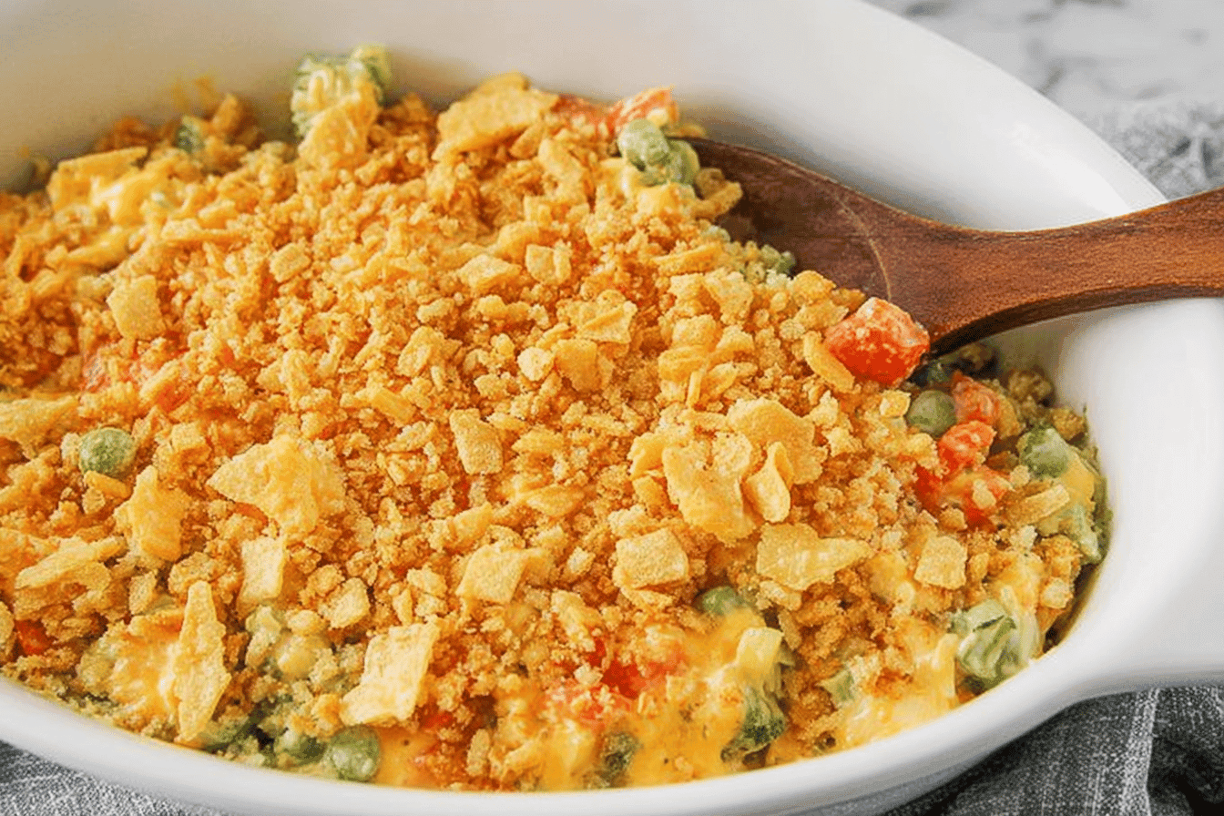 Delicious Vegetable Casserole Recipe你