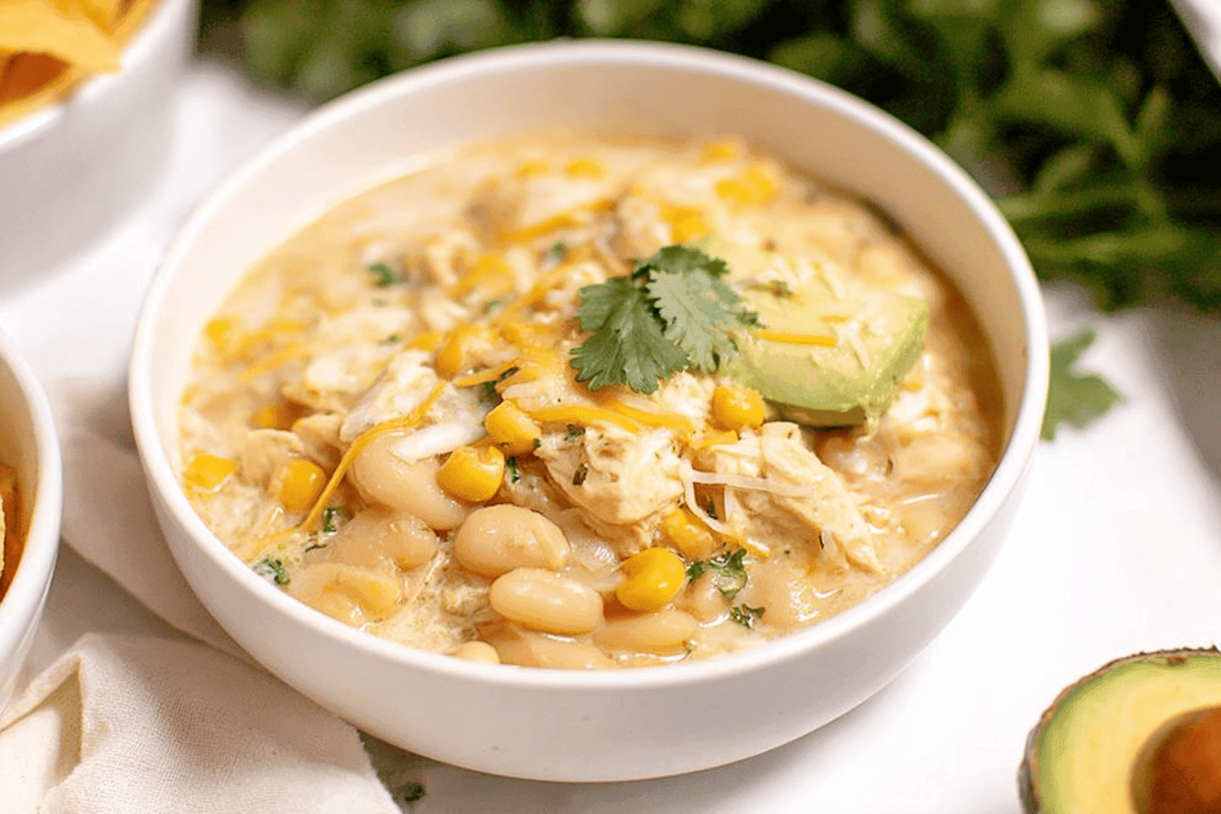 Delicious White Bean Chicken Chili Recipe