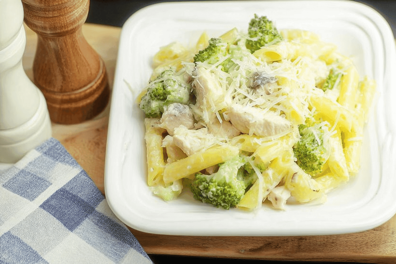 Easy Chicken Alfredo Casserole Recipe