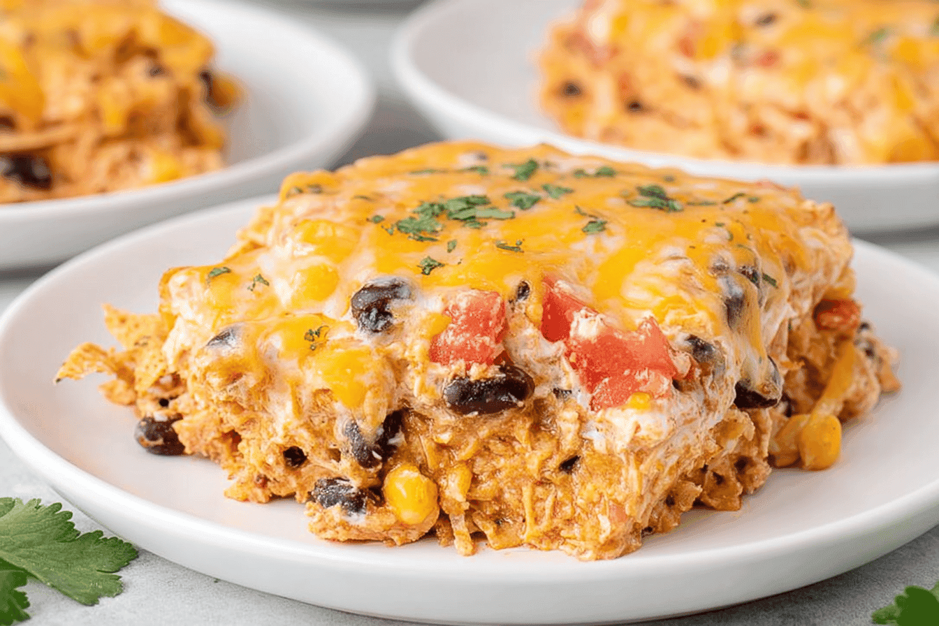 Easy Chicken Tortilla Casserole Recipe