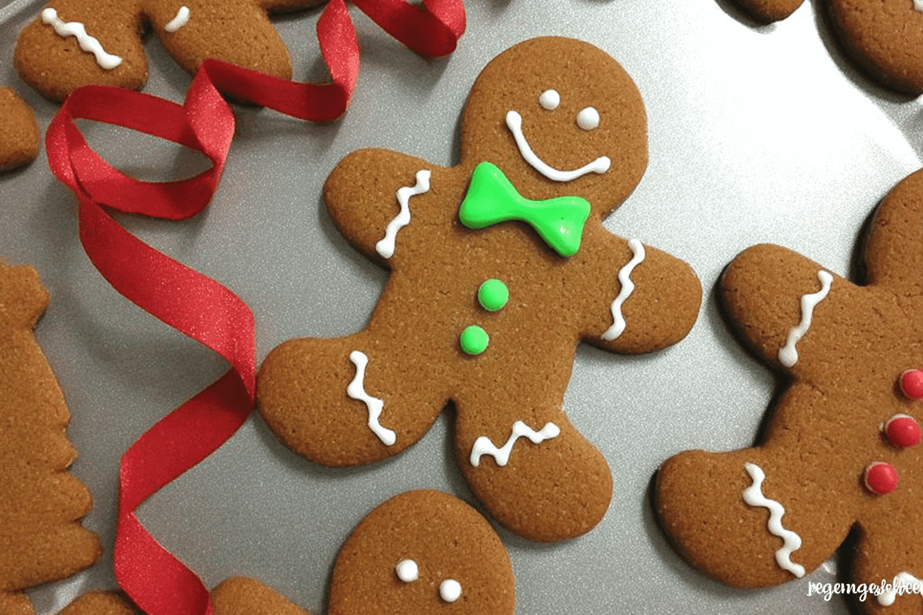 Gingerbread Men Cookies Recipe for the Holidays