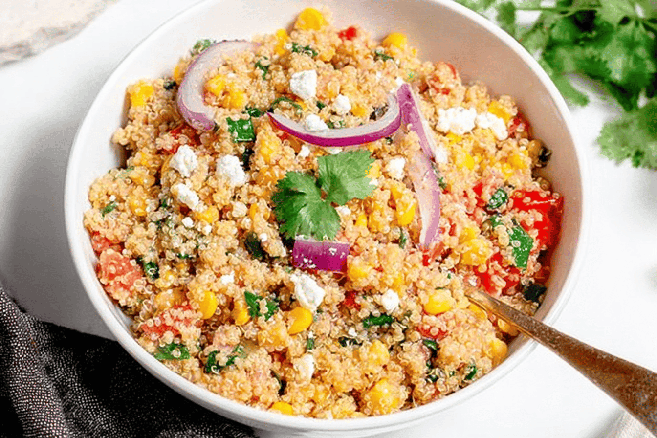 Healthy Mexican Quinoa Salad Recipe