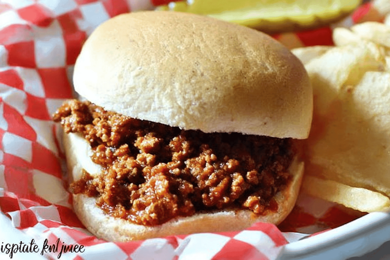 Instant Pot Turkey Sloppy Joes Recipe