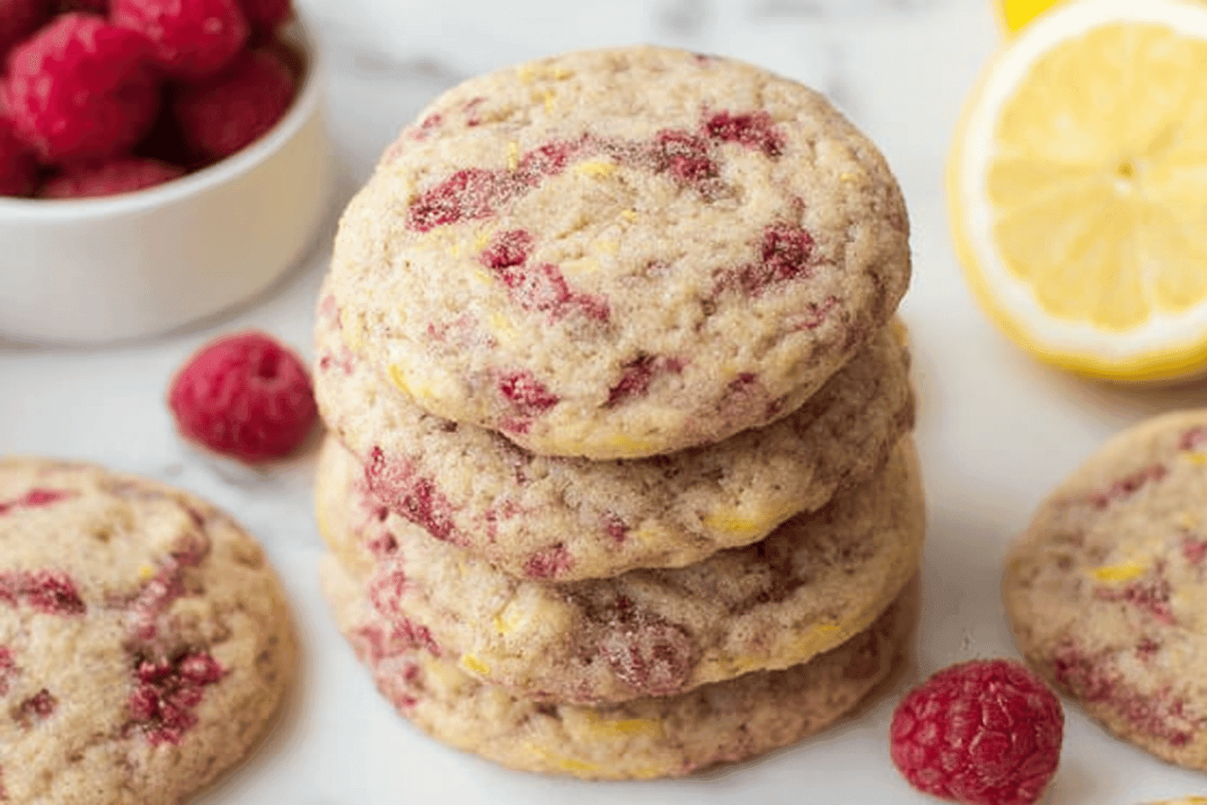 Lemon Raspberry Cookies Recipe Delight