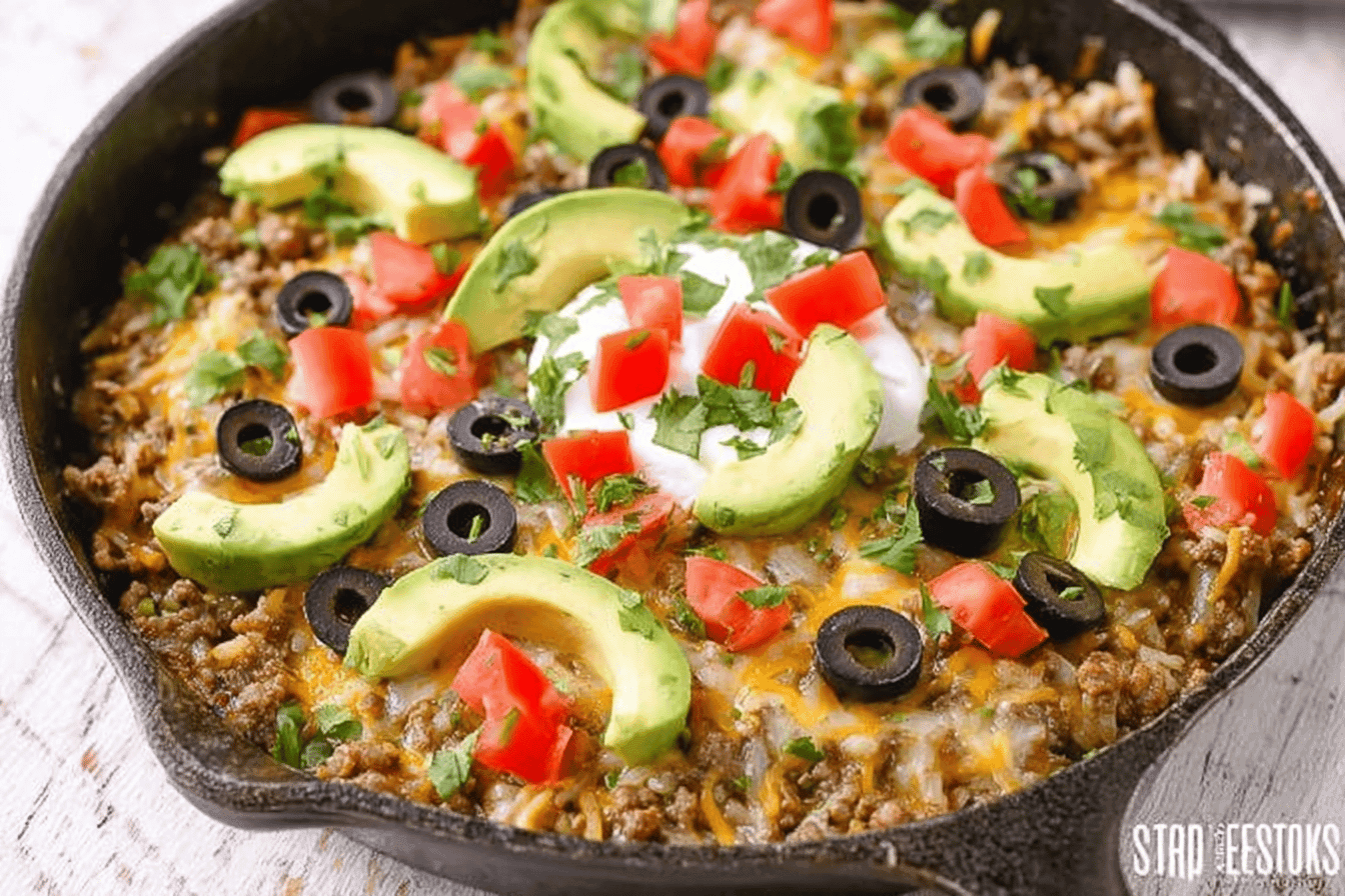 Low Carb Taco Skillet Dinner Recipe