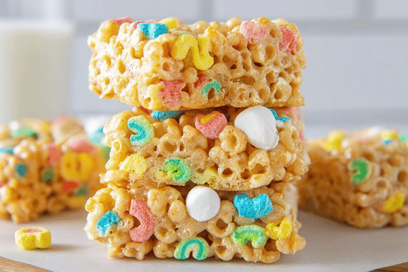 Lucky Charms Marshmallow Treats Recipe