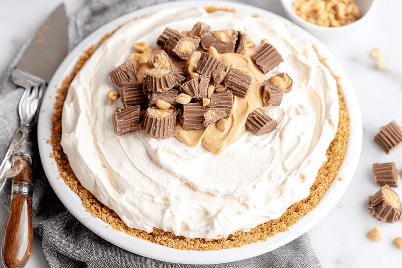 No-Bake Peanut Butter Pie Recipe