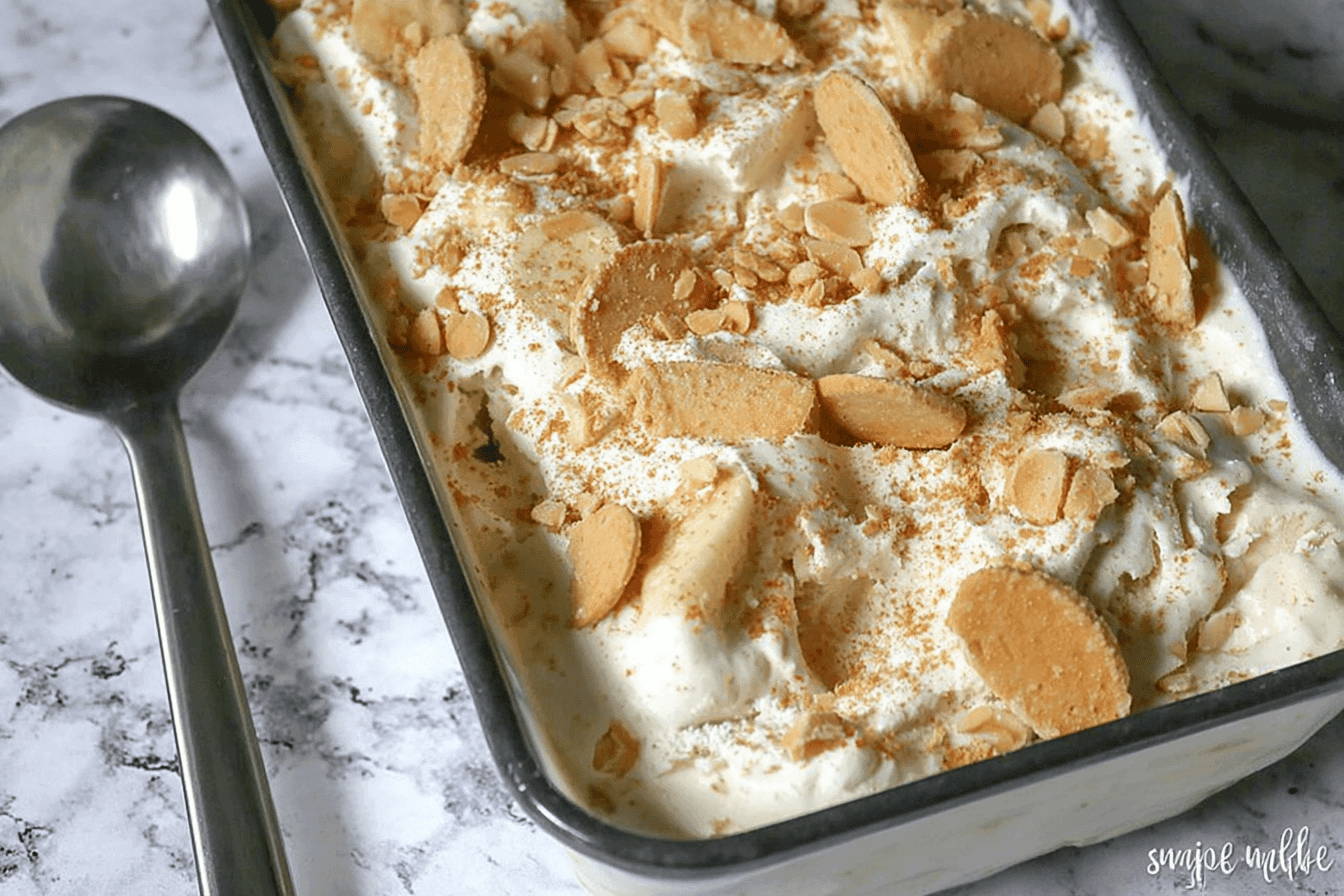 No-Churn Banana Pudding Ice Cream Recipe