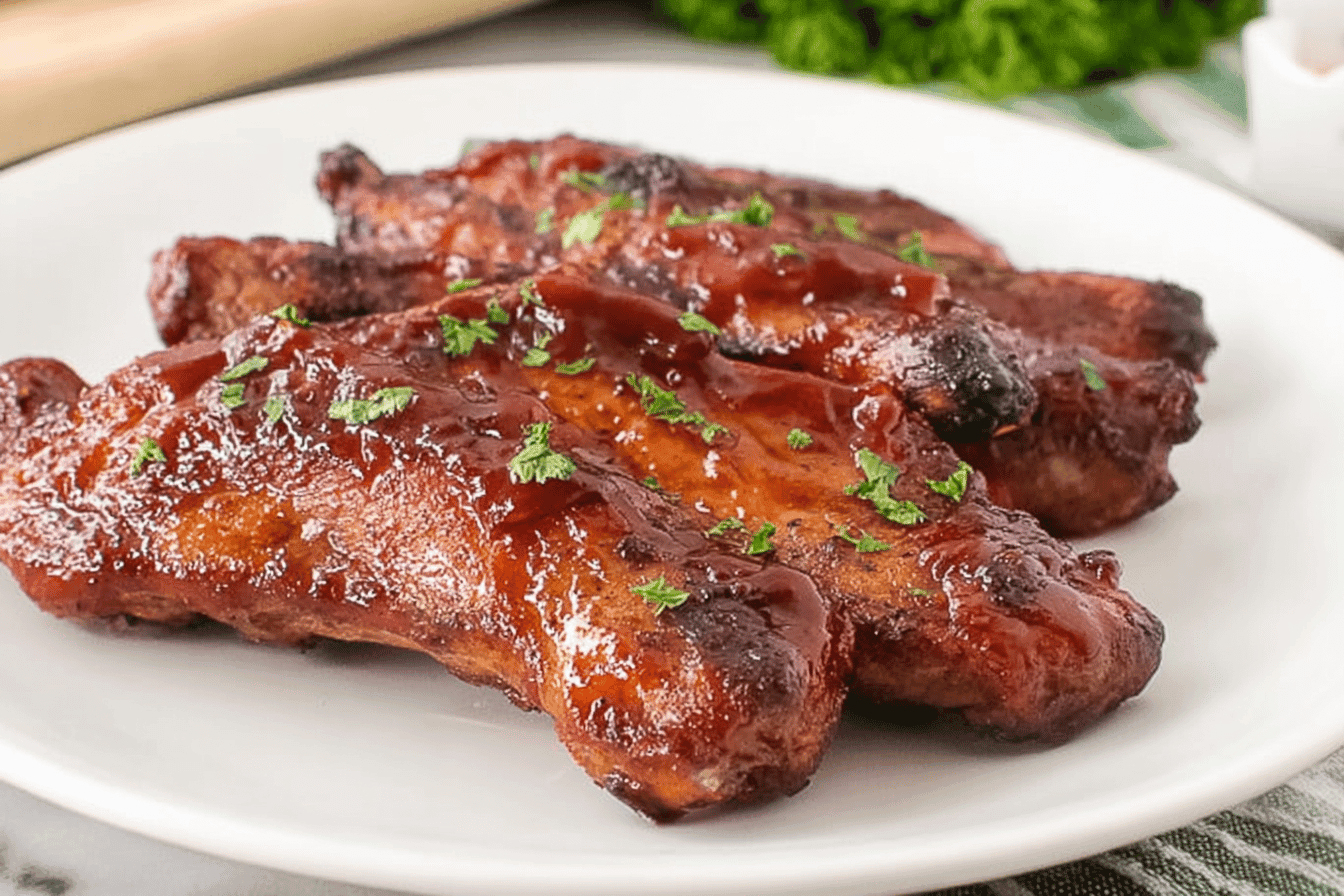 Oven-Baked BBQ Boneless Pork Ribs Recipe