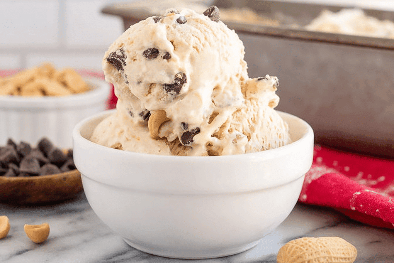 Peanut Butter Chocolate Chip Ice Cream Recipe