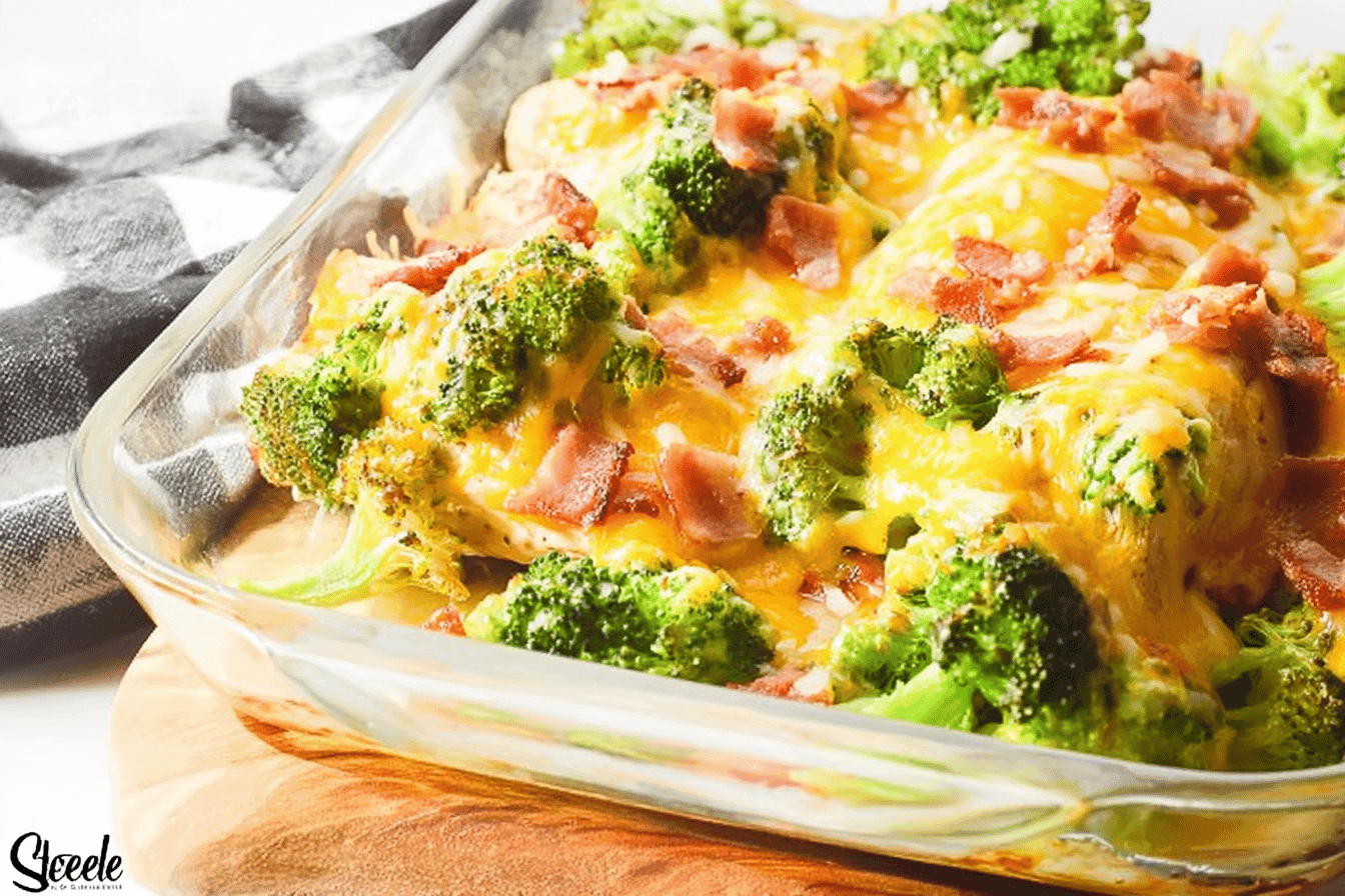 Ranch Cheddar Chicken and Broccoli Bake Recipe