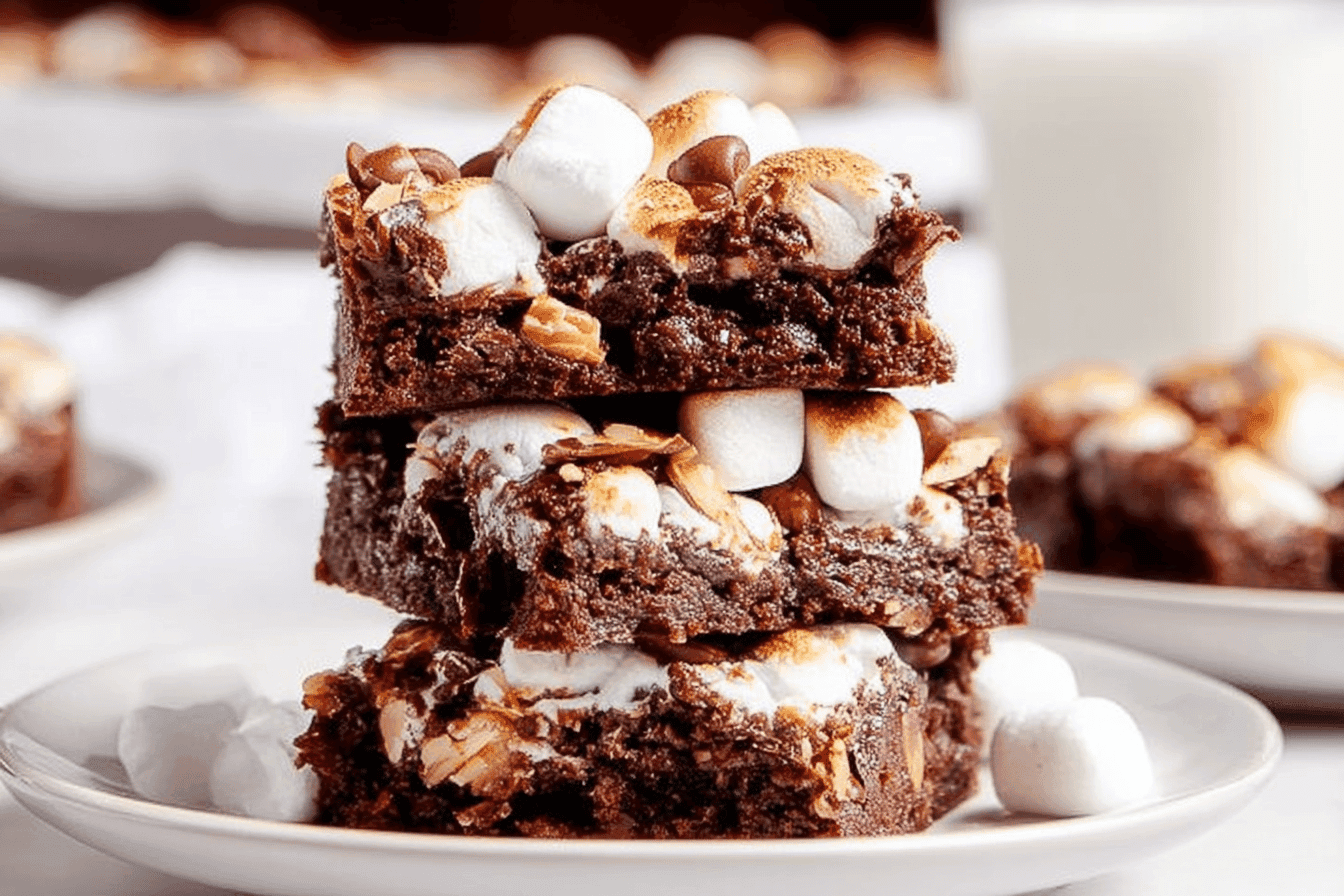 Rocky Road Brownies Recipe Delight