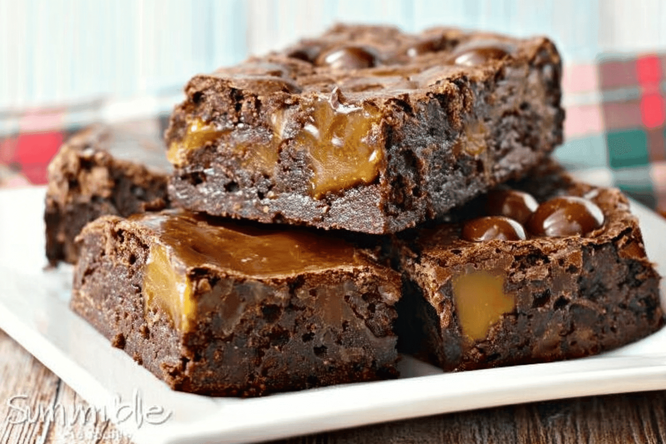 Rolo Brownies Recipe for Chocolate Lovers