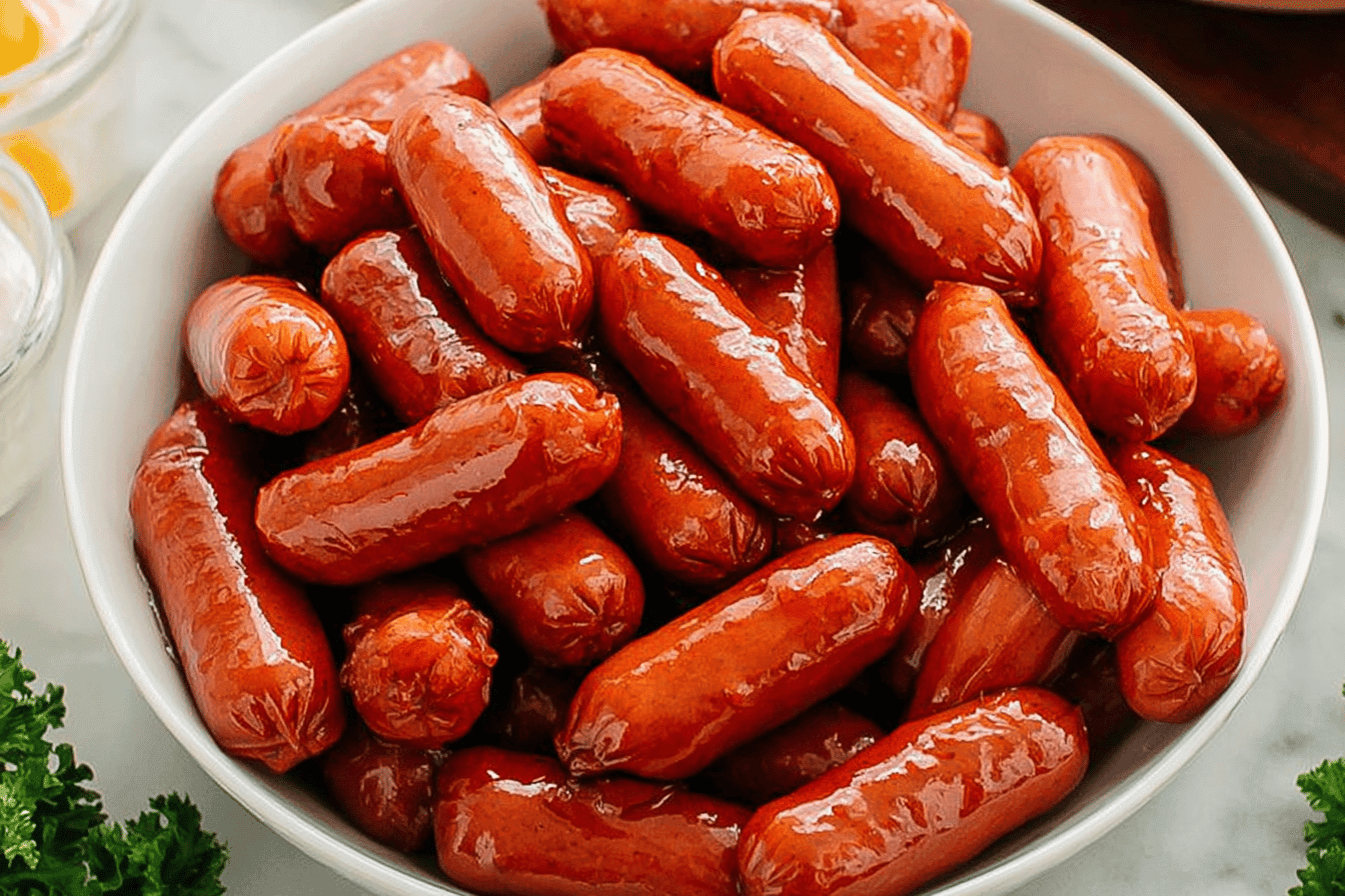 Slow Cooker Honey BBQ Little Smokies Recipe