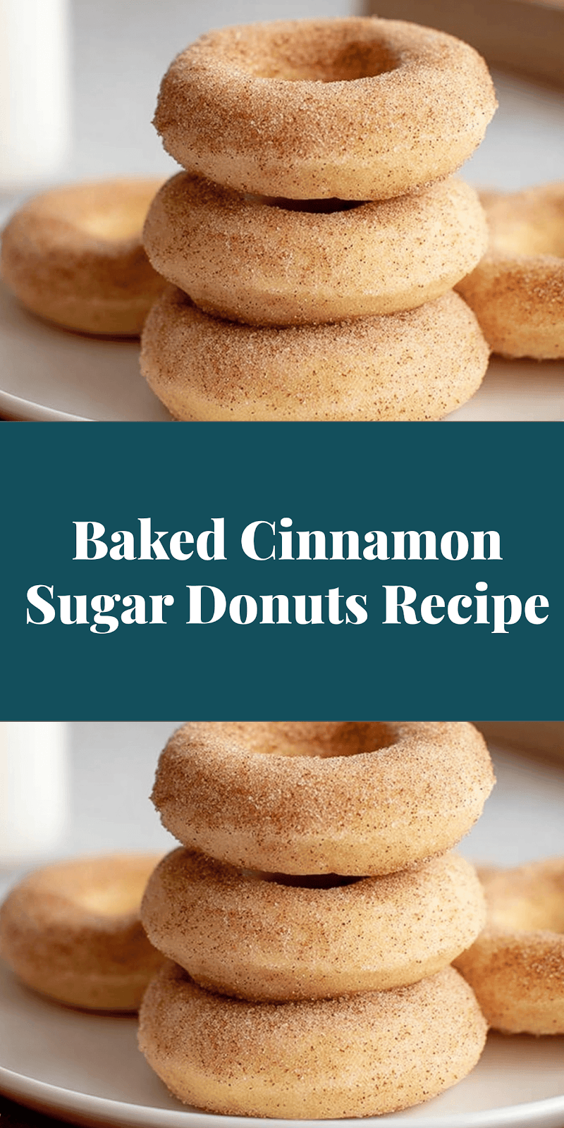 Baked Cinnamon Sugar Donuts Recipe