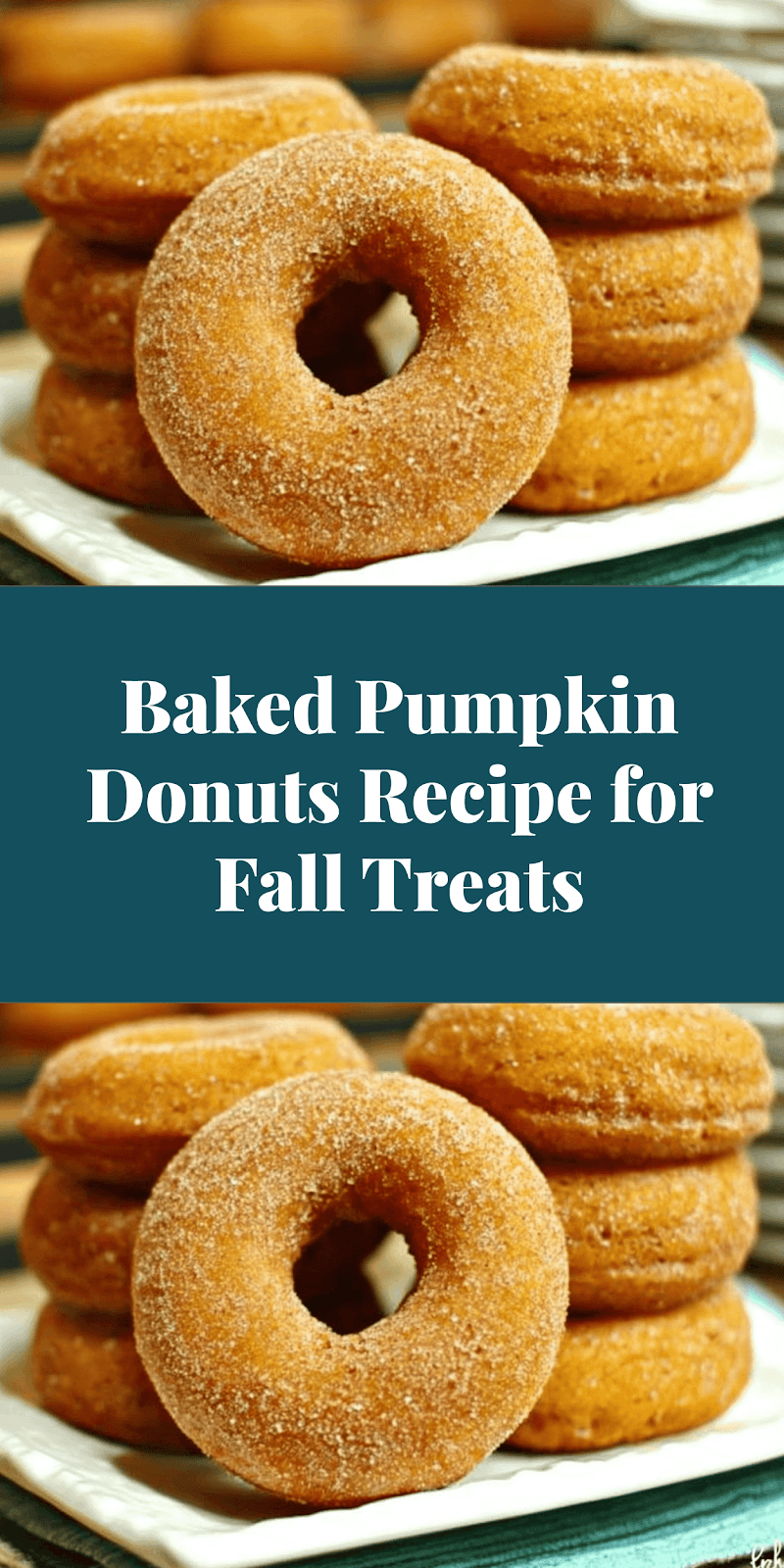 Baked Pumpkin Donuts Recipe for Fall Treats