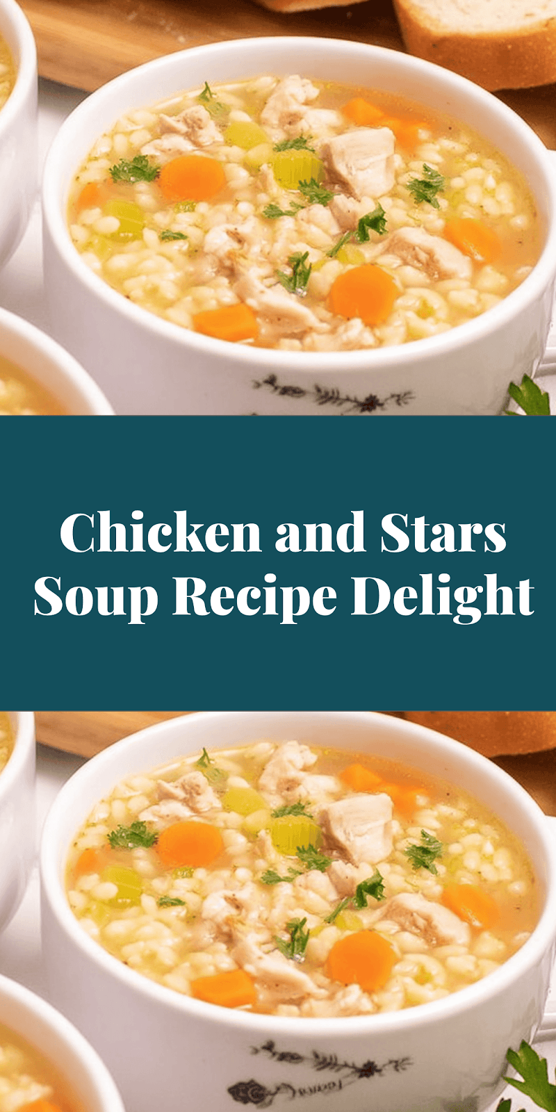 Chicken and Stars Soup Recipe Delight