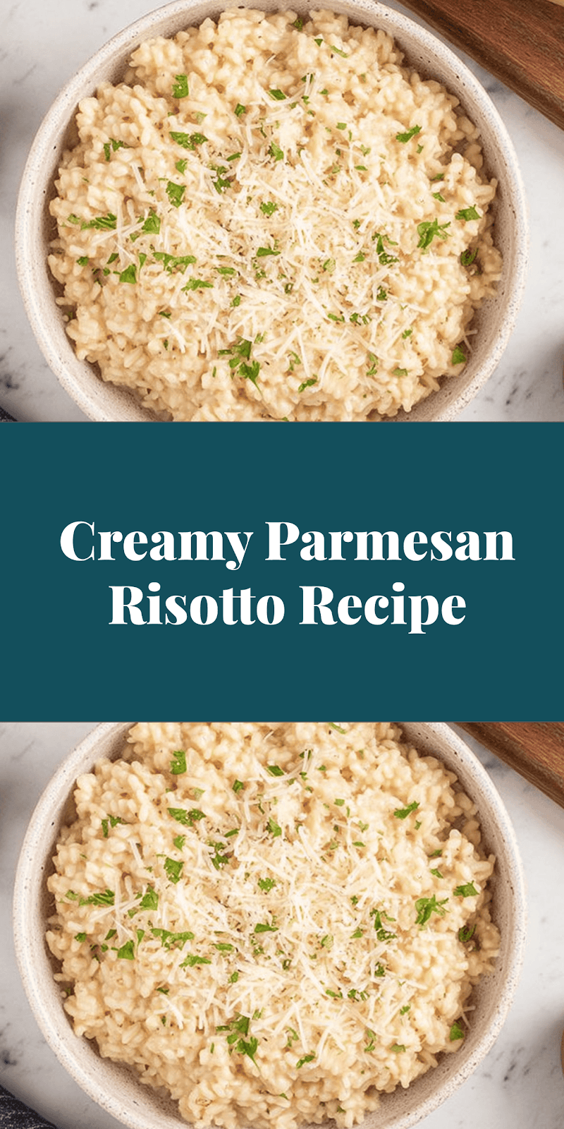 Creamy Parmesan Risotto Recipe
