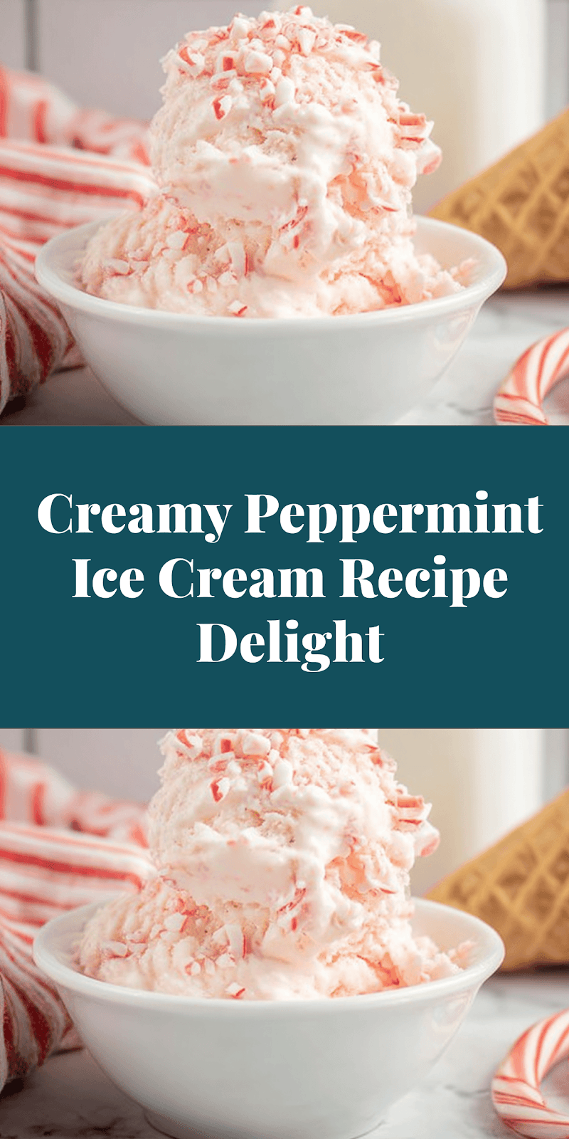 Creamy Peppermint Ice Cream Recipe Delight