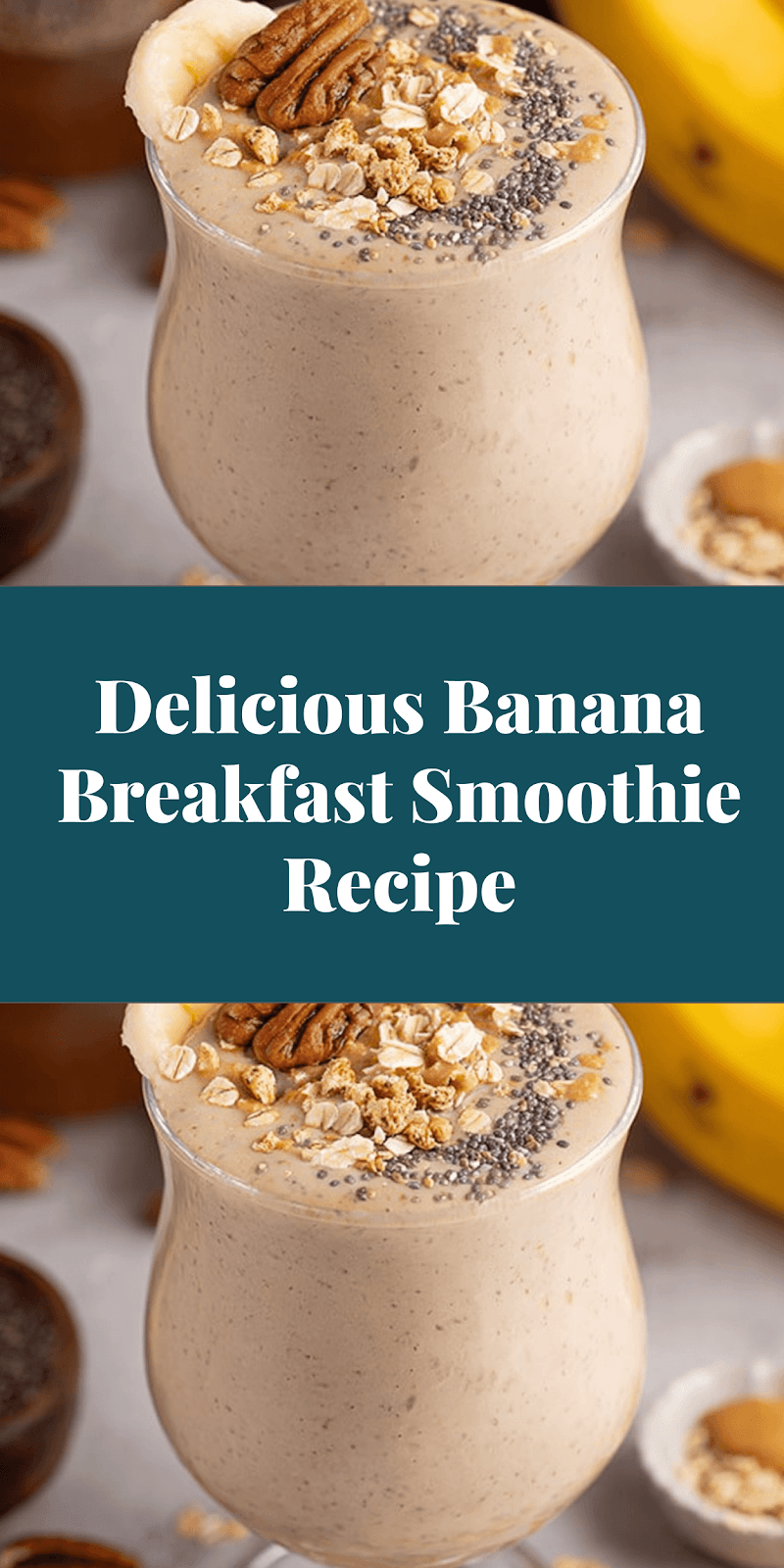 Delicious Banana Breakfast Smoothie Recipe