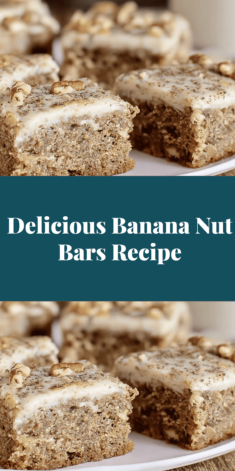 Delicious Banana Nut Bars Recipe