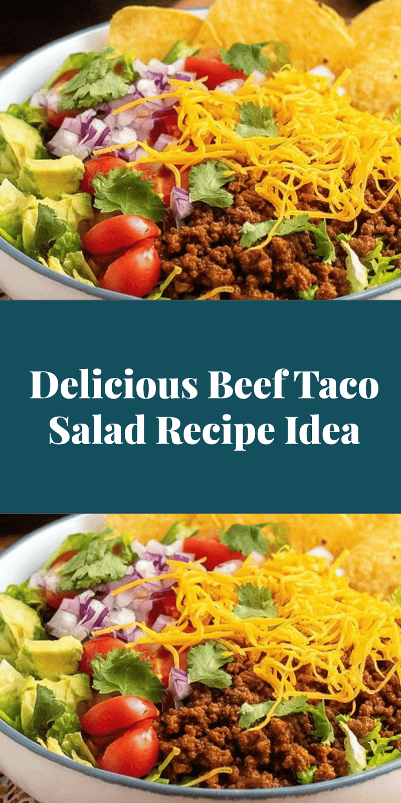 Delicious Beef Taco Salad Recipe Idea