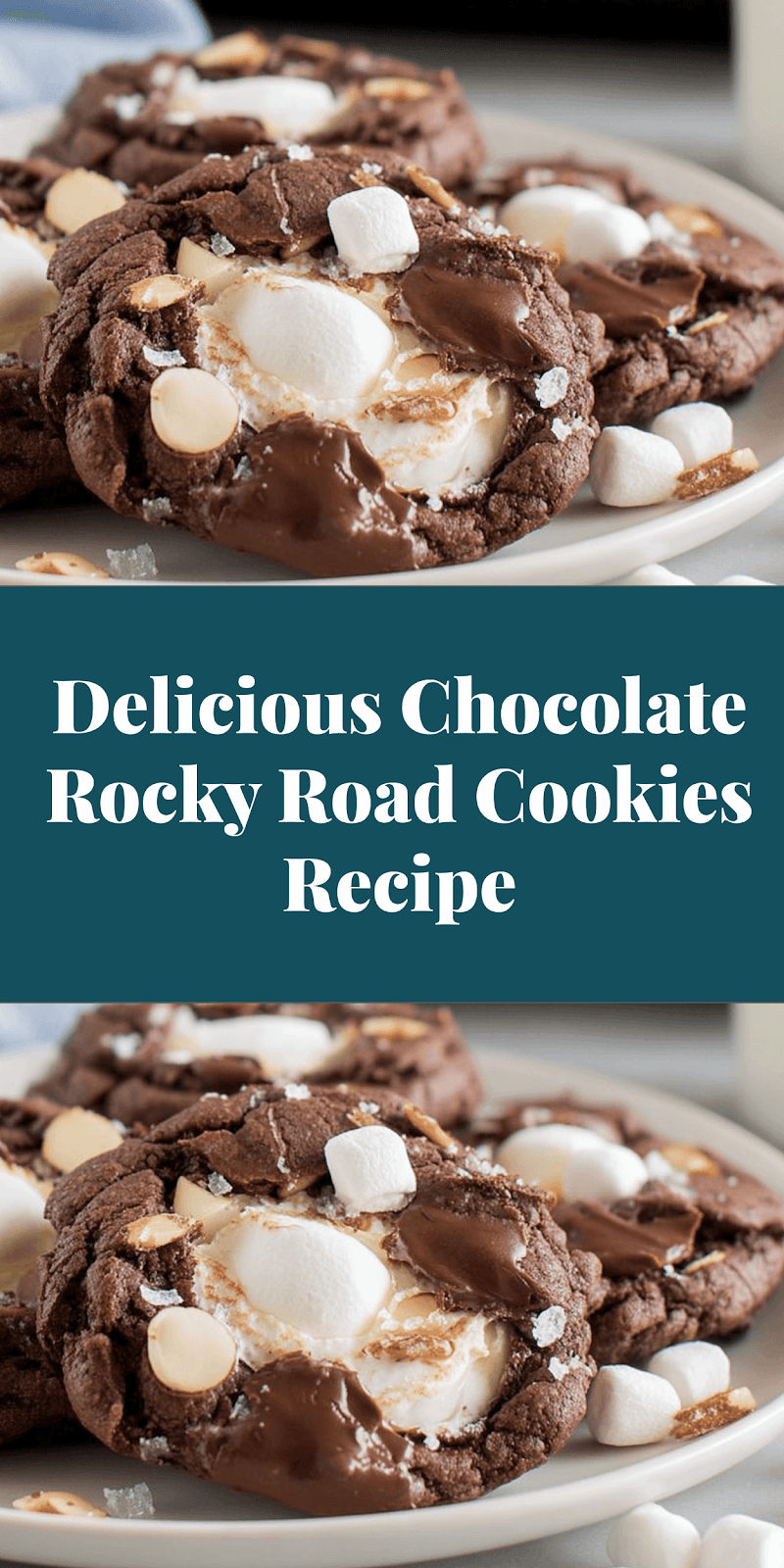 Delicious Chocolate Rocky Road Cookies Recipe