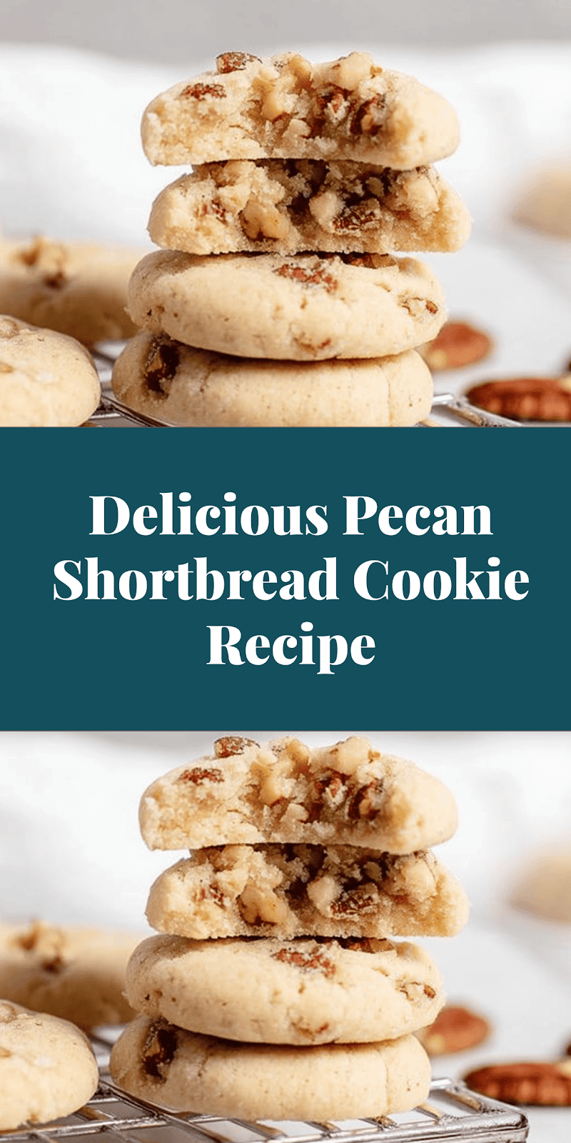 Delicious Pecan Shortbread Cookie Recipe