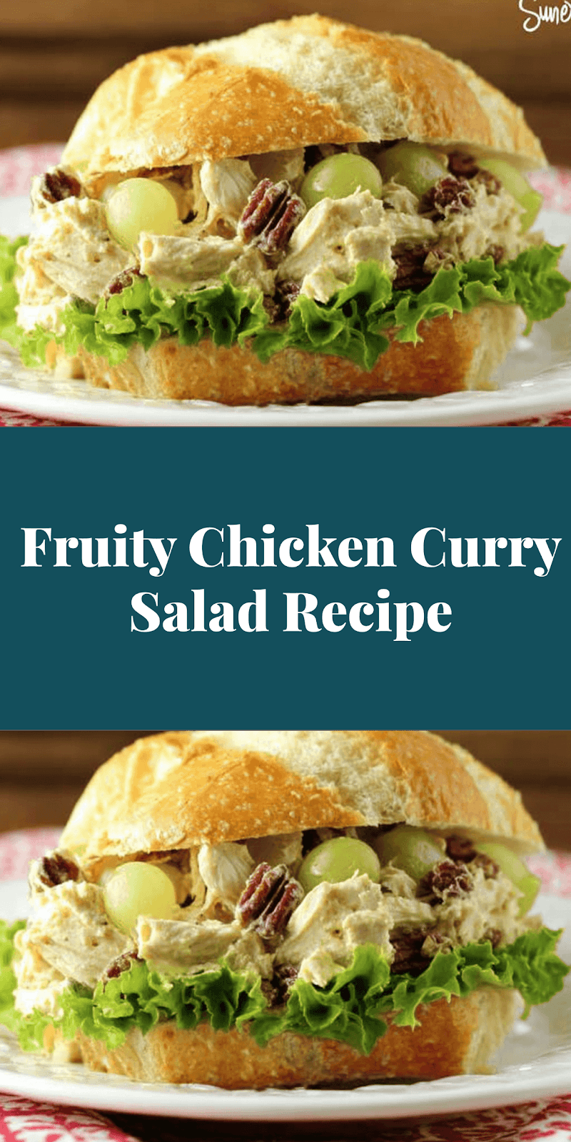 Fruity Chicken Curry Salad Recipe