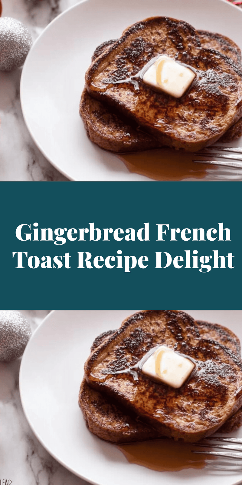Gingerbread French Toast Recipe Delight