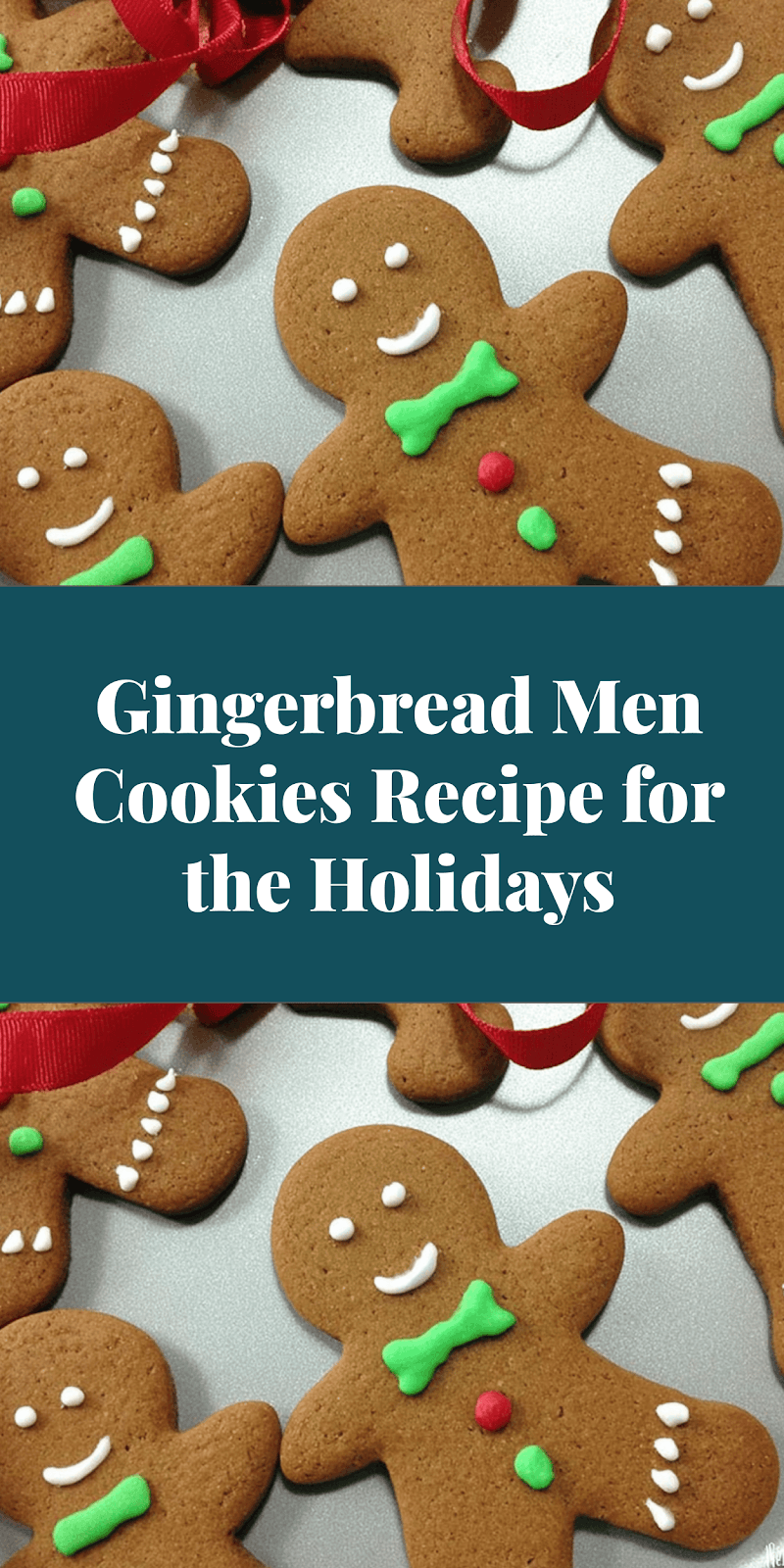 Gingerbread Men Cookies Recipe for the Holidays