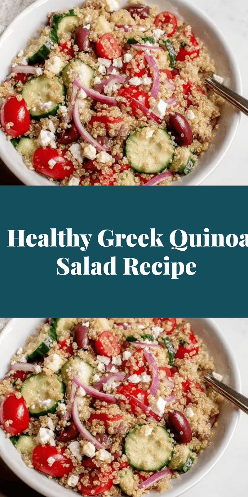 Healthy Greek Quinoa Salad Recipe
