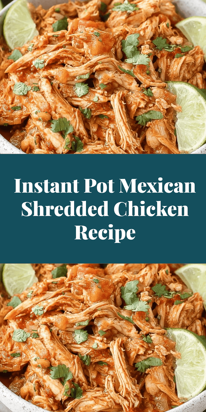 Instant Pot Mexican Shredded Chicken Recipe