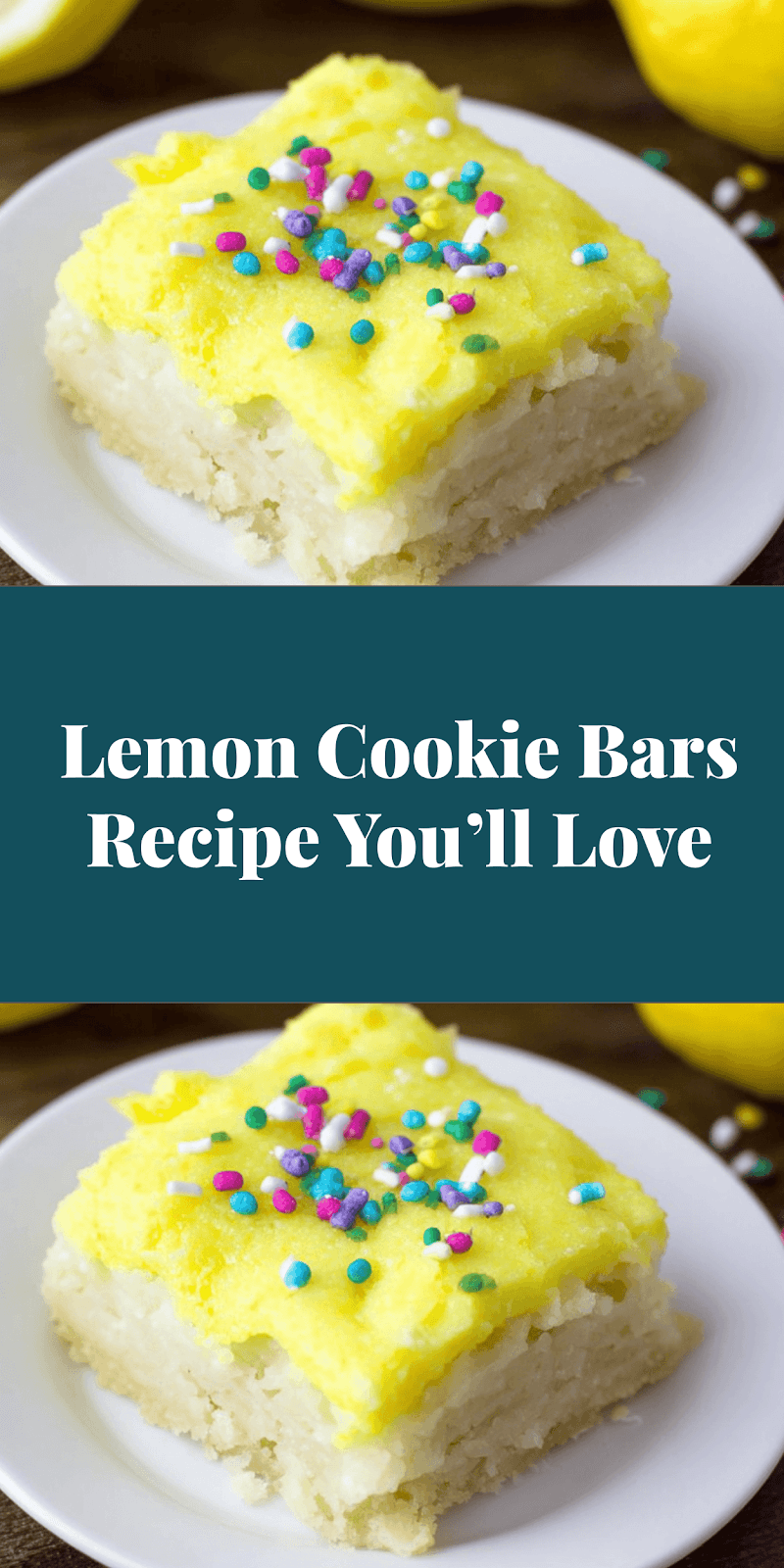Lemon Cookie Bars Recipe You’ll Love