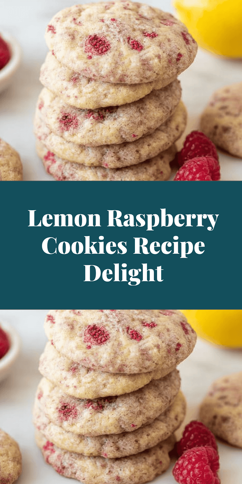 Lemon Raspberry Cookies Recipe Delight