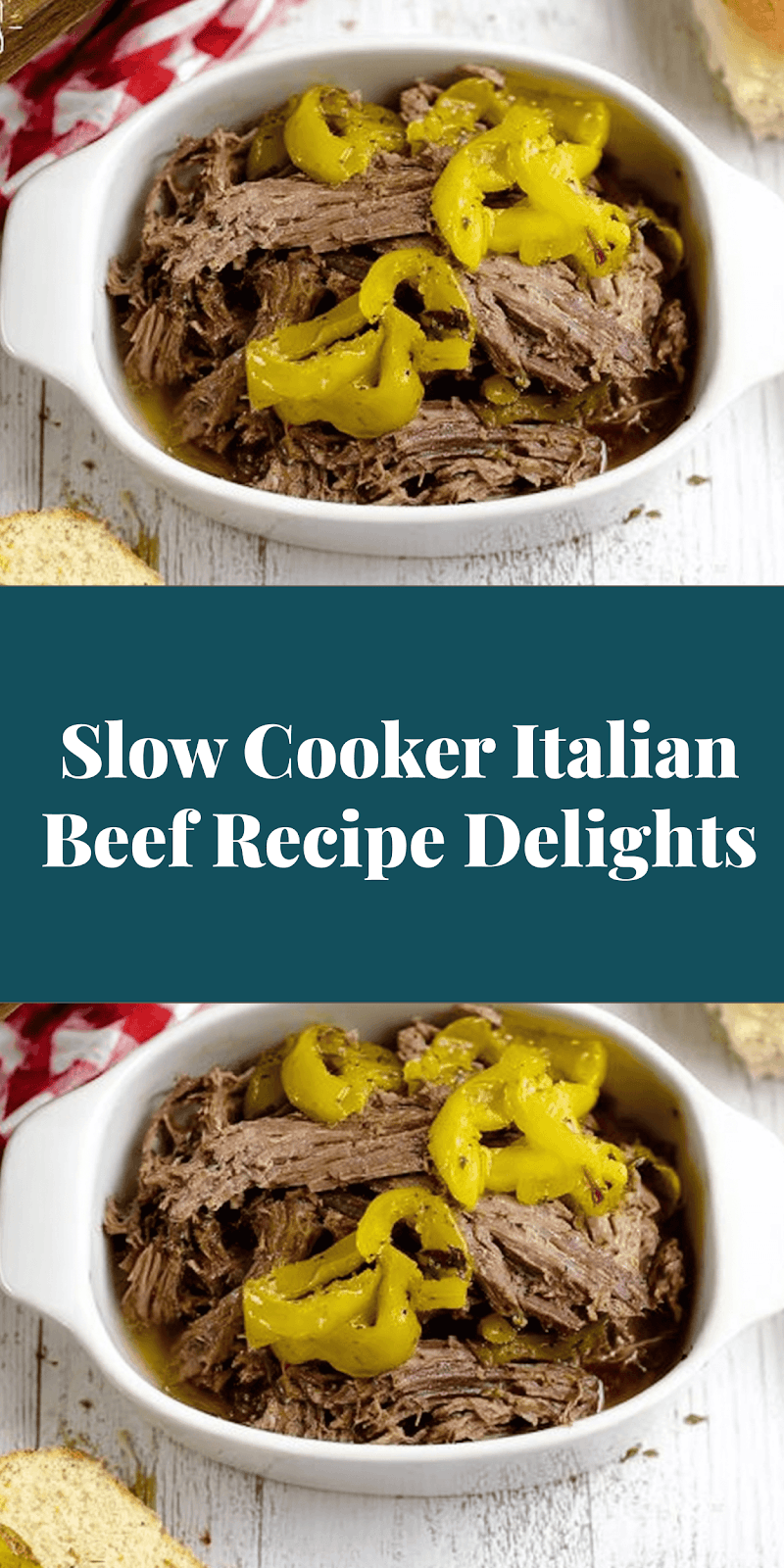 Slow Cooker Italian Beef Recipe Delights