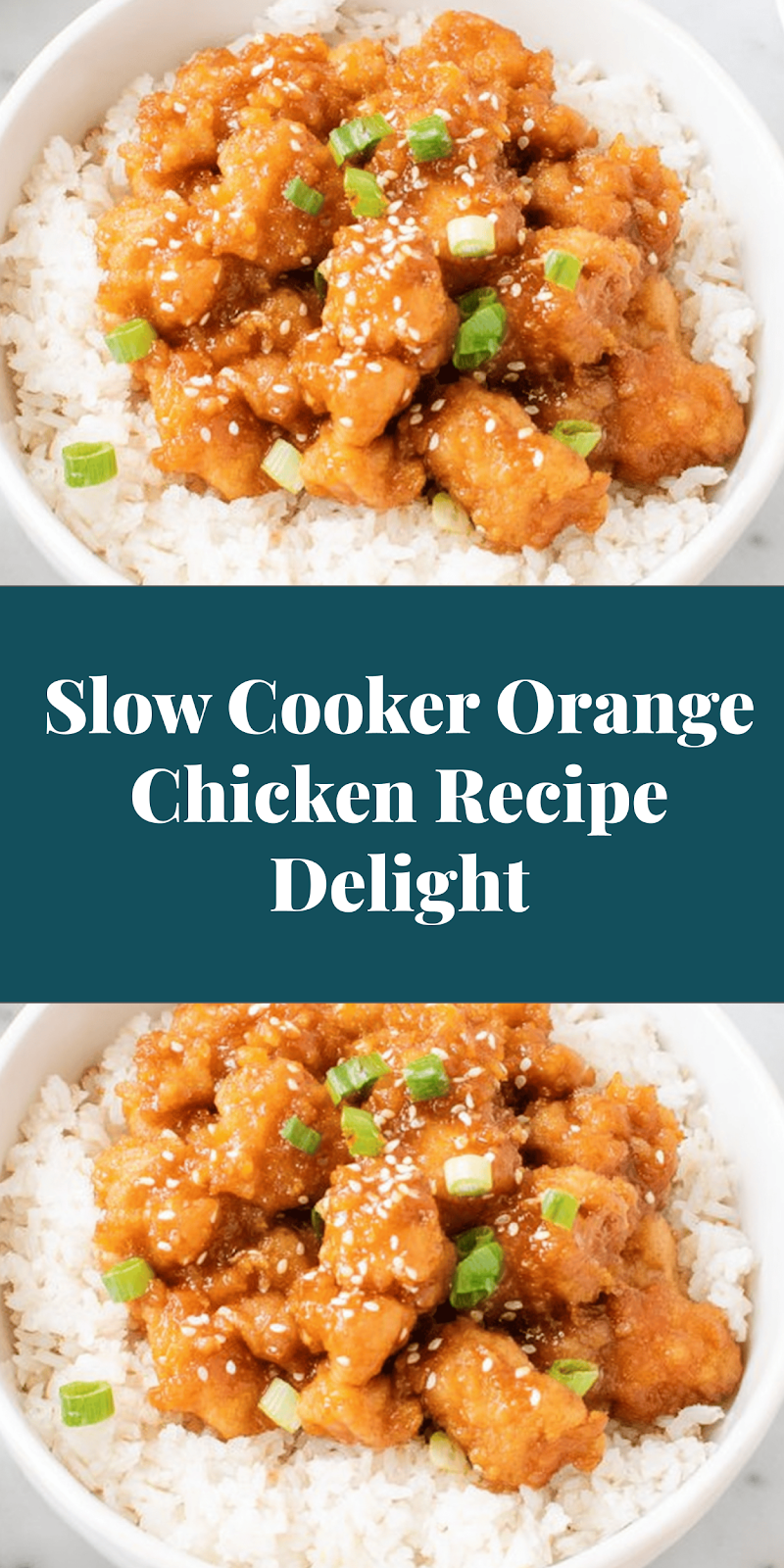 Slow Cooker Orange Chicken Recipe Delight