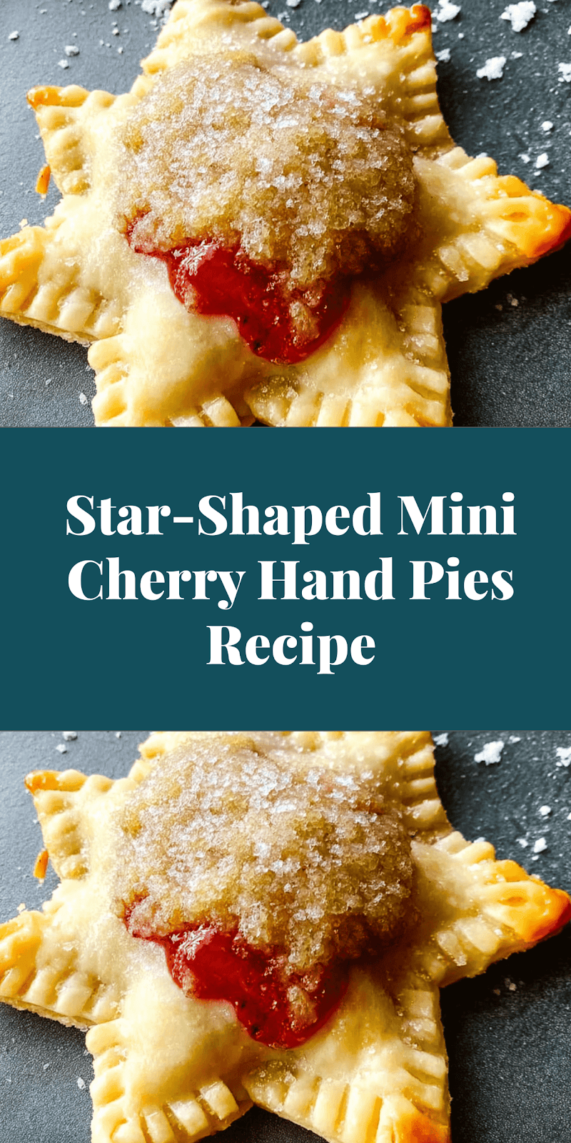 Star-Shaped Mini Cherry Hand Pies Recipe