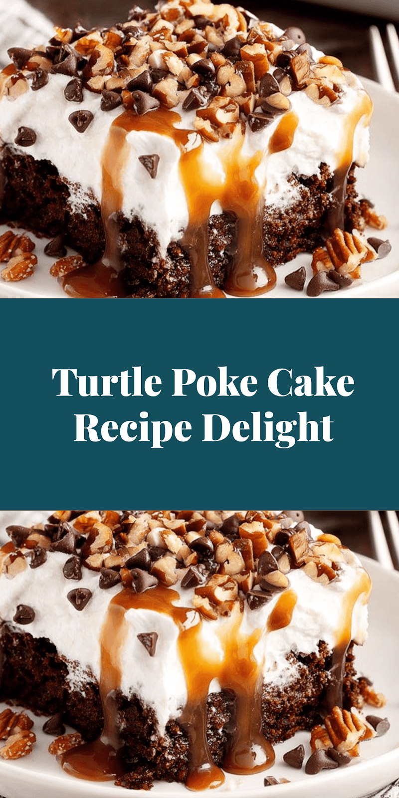 Turtle Poke Cake Recipe Delight