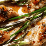 Apricot Chicken with Charred Scallions Recipe