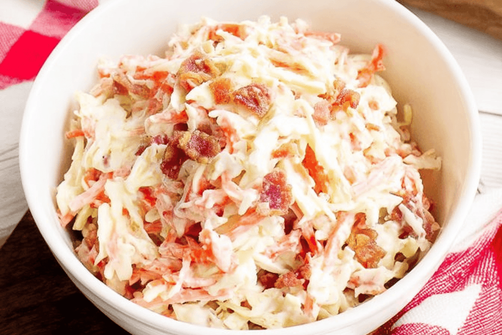 Bacon Ranch Coleslaw Recipe Delight