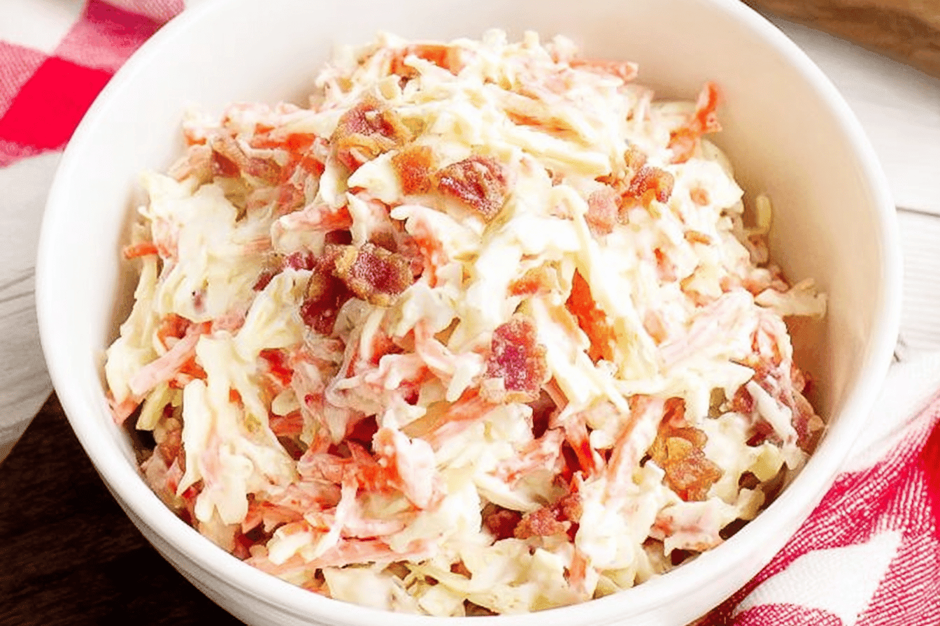 Bacon Ranch Coleslaw Recipe Delight