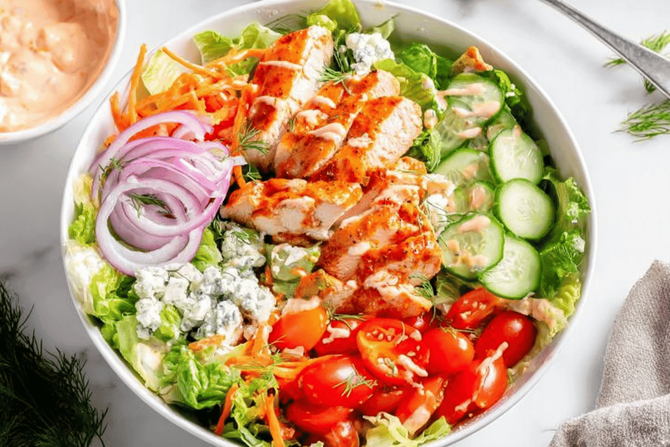 Buffalo Chicken Salad Recipe Delight