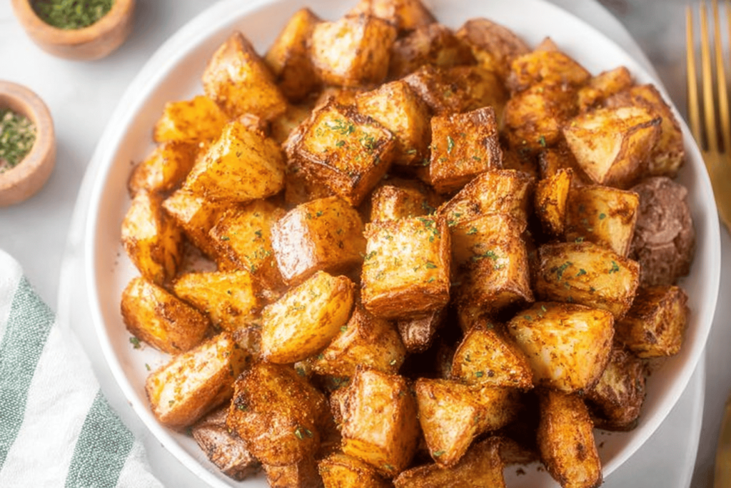 Crispy Air Fryer Breakfast Potatoes Recipe