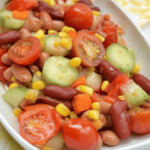 Delicious Bean Salad with Chili Vinaigrette